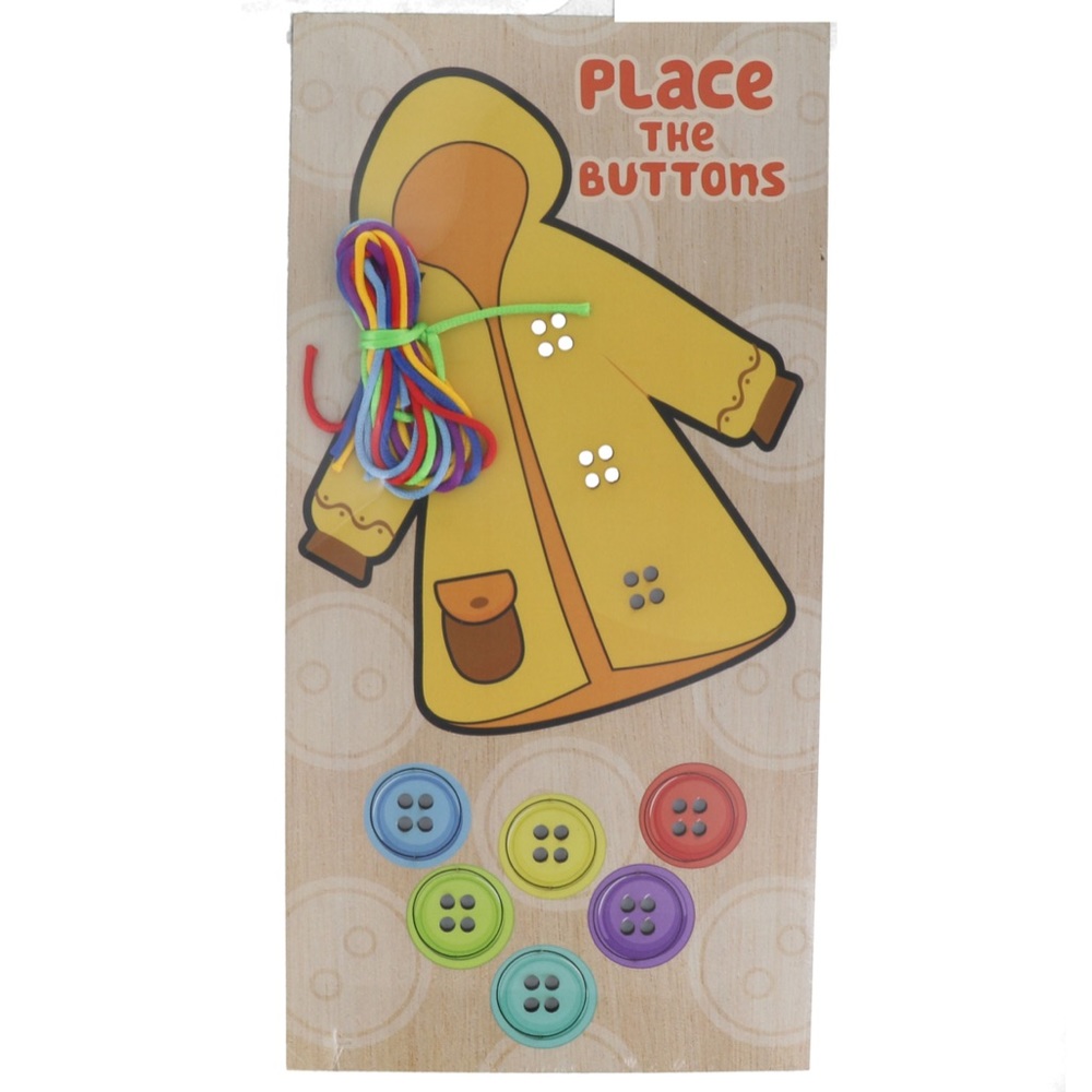 Wooden Interactive Board - Coat